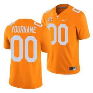 Clemson Tigers Custom Men's #00 Orange Game Home College Football Jersey 2405NTAA3