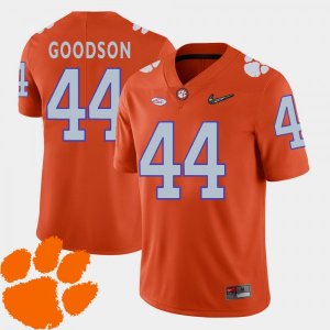 Clemson Tigers B.J. Goodson Men's #44 Orange 2018 ACC College Football Jersey 2405ZCEC2