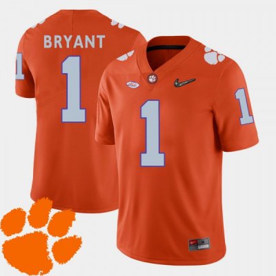 Clemson Tigers Martavis Bryant Men's #1 Orange 2018 ACC College Football Jersey 2405MZCX0