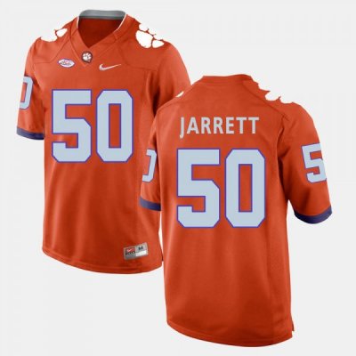 Clemson Tigers Grady Jarrett Men's #50 Orange College Football Jersey 2405AADR4