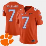 Clemson Tigers Mike Williams Men's #7 Orange 2018 ACC College Football Jersey 2405EOZQ7