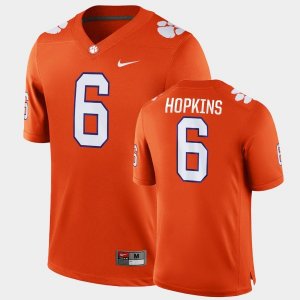 Clemson Tigers DeAndre Hopkins Men's #6 Game Orange College Football Jersey 2405YZQS3