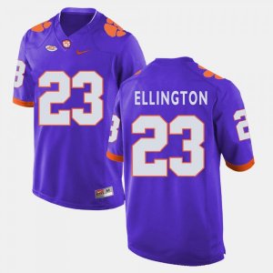 Clemson Tigers Andre Ellington Men's #23 Purple College Football Jersey 2405MOFY0