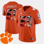 Clemson Tigers Grady Jarrett Men's #50 Pictorial Fashion Orange College Football Jersey 2405TMQK8