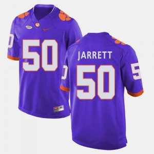 Clemson Tigers Grady Jarrett Men's #50 Purple College Football Jersey 2405EWMC1