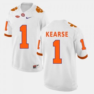 Clemson Tigers Jayron Kearse Men's #1 White College Football Jersey 2405HADB3