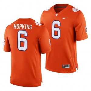 Clemson Tigers DeAndre Hopkins Men's #6 Game Orange College Football Jersey 2405SADE2