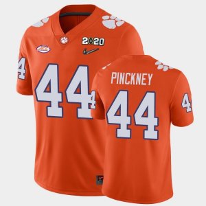 Clemson Tigers Nyles Pinckney Men's #44 Orange Game 2020 Playoff College Football Jersey 2405YOOU3