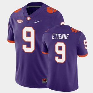 Clemson Tigers Travis Etienne Men's #9 Purple Game Playoff College Football Jersey 2405TXYM8