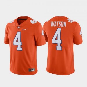 Clemson Tigers Deshaun Watson Men's #4 Limited Alumni Orange College Football Jersey 2405RKFS1