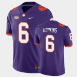 Clemson Tigers DeAndre Hopkins Men's #6 Purple Game Playoff College Football Jersey 2405BQBD5