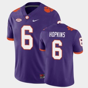 Clemson Tigers DeAndre Hopkins Men's #6 Purple Game Playoff College Football Jersey 2405BQBD5