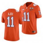 Clemson Tigers Ajou Ajou Men's #11 Orange Game 2020 Playoff College Football Jersey 2405MHTJ2