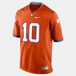 Clemson Tigers Tajh Boyd Men's #10 Orange College Football Jersey 2405XBJT4